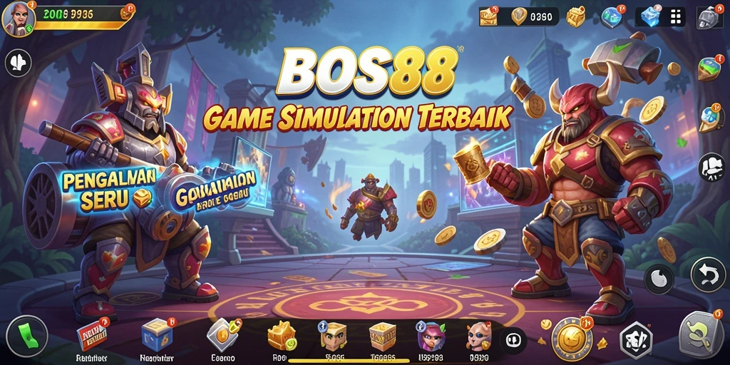 Tampilan gameplay menarik dari BOS88 yang menunjukkan kreativitas pengguna.