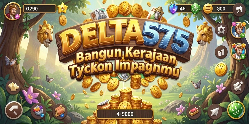Tampilan gameplay DELTA575 yang seru dan interaktif.