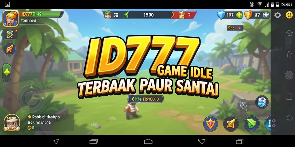 Tampilan menarik saat gameplay ID777 yang membuat betah bermain.