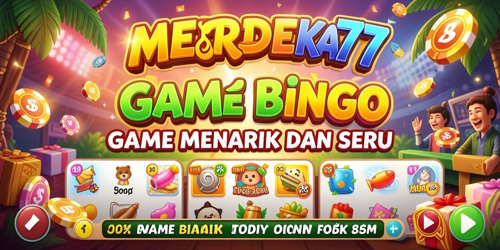 Tampilan gameplay seru dari MERDEKA777 yang membuat Anda betah bermain.