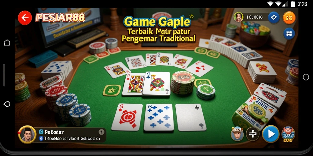 Tampilan gameplay seru dan interaktif dari PESIAR88.