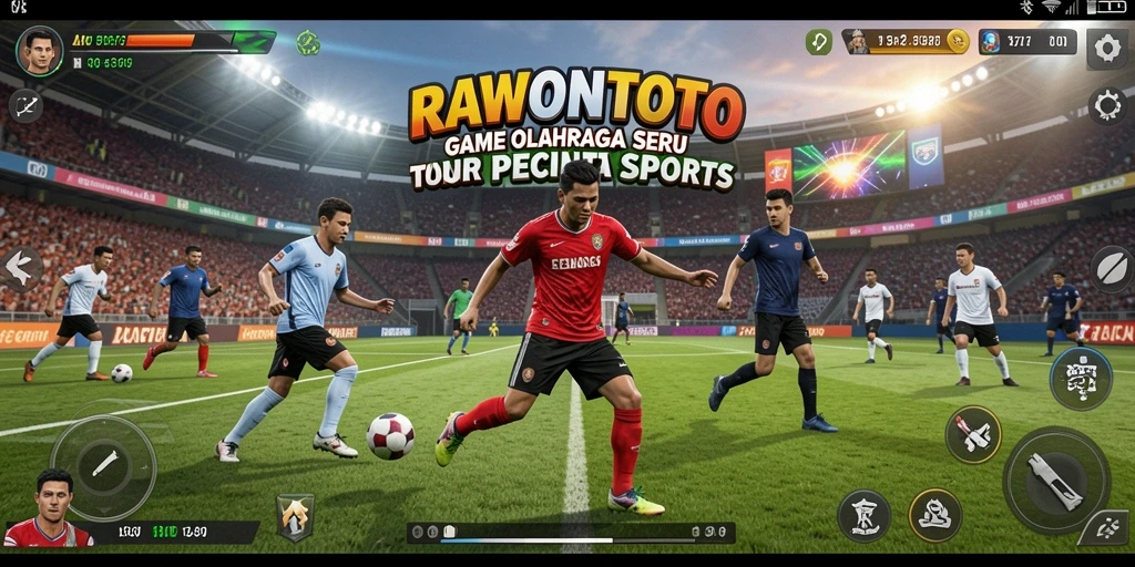 Tampilan gameplay seru di RAWONTOTO dengan grafis canggih.