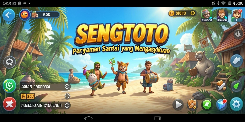 Tampilan gameplay SENGTOTO yang menarik dan seru.